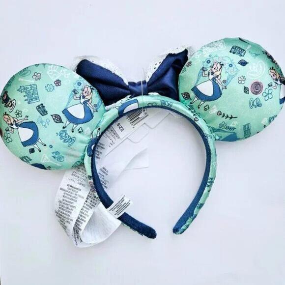 Disney Alice in Wonderland Headband - Epcot UK Pavilion -NWT - Picture 3 of 8
